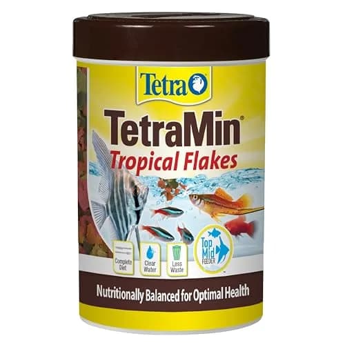 TetraMin Tropical Flakes Fish Food 100g (3.53 oz) | Complete Diet for Top & Mid Feeders thumbnail 1