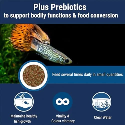 TetraMin Tropical Flakes Fish Food 100g (3.53 oz) | Complete Diet for Top & Mid Feeders thumbnail 3