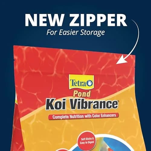 Tetra Pond Koi Vibrance Soft Sticks | Floating Pond Fish Food for All Sizes (2.42 lbs) thumbnail 5