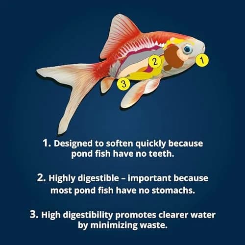 Tetra Pond Koi Vibrance Soft Sticks | Floating Pond Fish Food for All Sizes (2.42 lbs) thumbnail 8