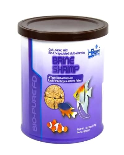 Hikari Bio-Pure Freeze Dried Brine Shrimp 0.42 oz (12 g) | High-Quality Fish Food thumbnail 1
