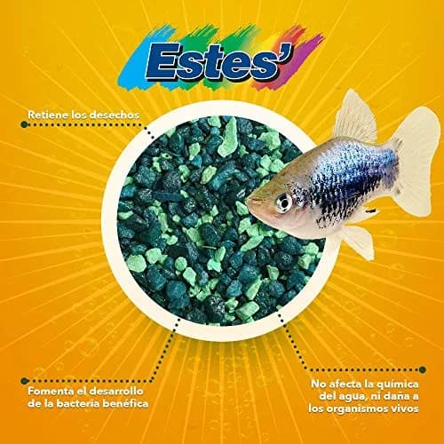 Spectrastone Lake Green Aquarium Gravel 5lb | PH-Neutral Freshwater Decor thumbnail 5