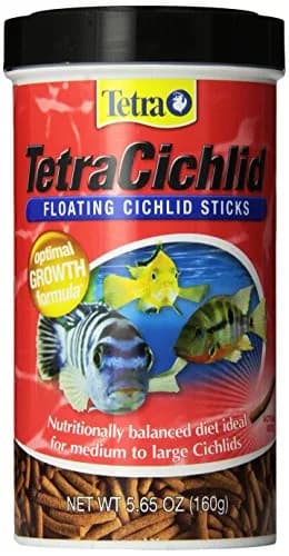 Tetra Cichlid Floating Cichlid Sticks Fish Food 5.65 oz | Supports Vitality & Color thumbnail 1