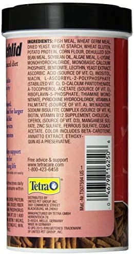 Tetra Cichlid Floating Cichlid Sticks Fish Food 5.65 oz | Supports Vitality & Color thumbnail 3