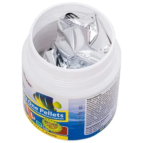 Ocean Nutrition Formula One Small Pellet Fish Food 100g (3.5oz) Jar | Gourmet Tropical Fish Food thumbnail 6