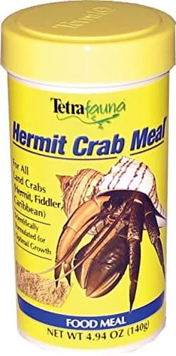 Tetra Hermit Crab Meal Food for Land Crabs 4.94 oz | Complete High-Protein Diet Supports Exoskeleton thumbnail 1