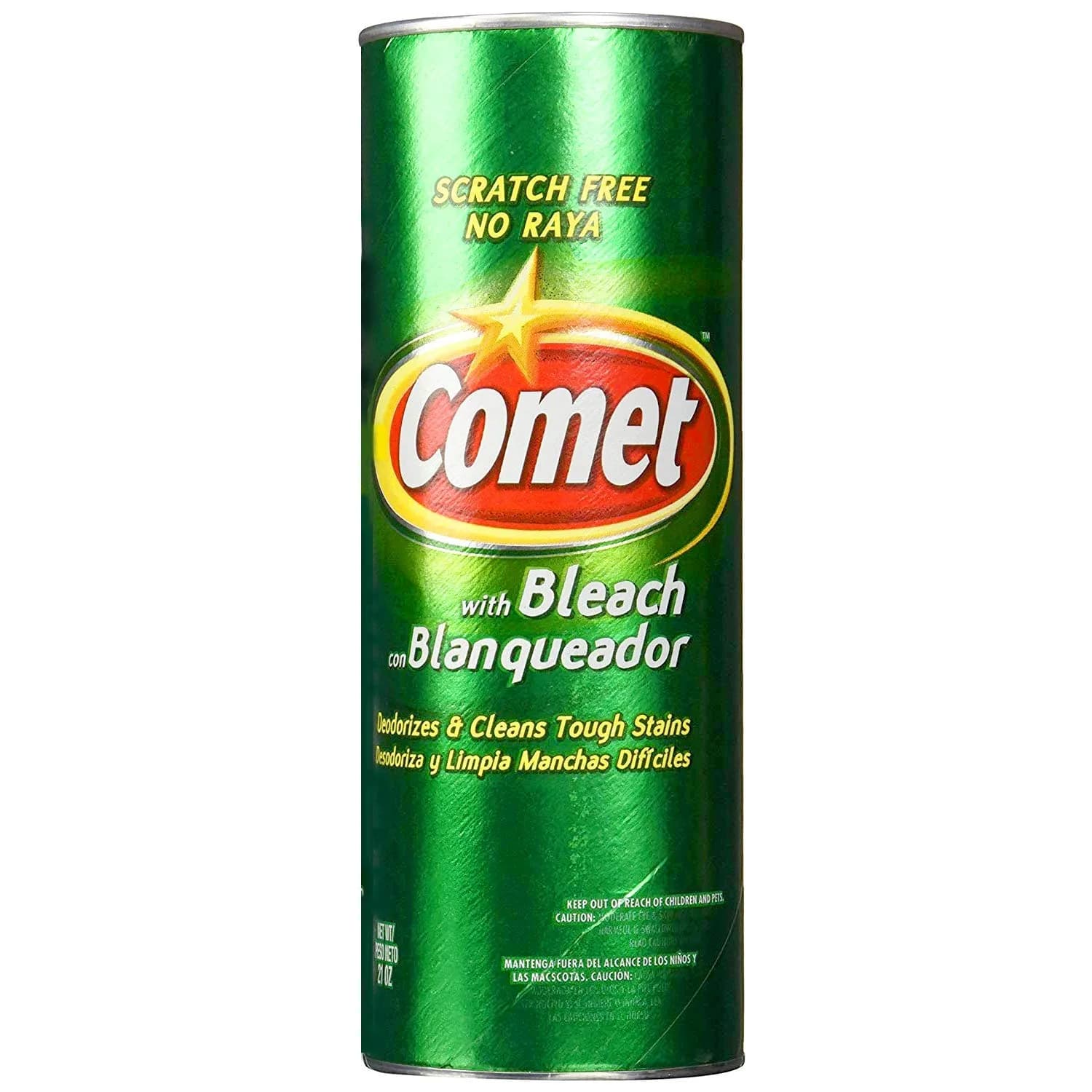Pampers Comet Disinfectant Cleanser with Bleach - 21 oz | All-Purpose Household Cleaner — 21 Ounce
