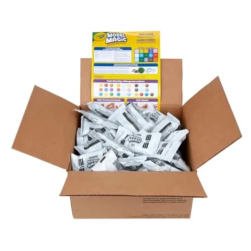Crayola Model Magic White 75ct | Air Dry Clay Alternative for Kids & Classroom thumbnail 1