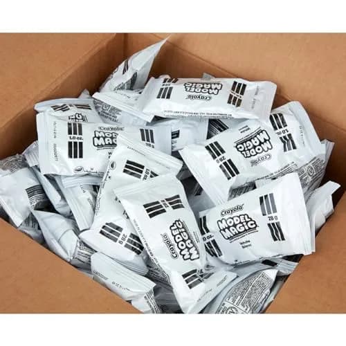 Crayola Model Magic White 75ct | Air Dry Clay Alternative for Kids & Classroom thumbnail 4