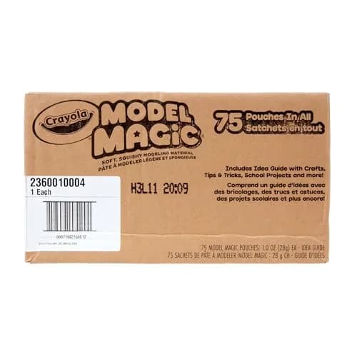 Crayola Model Magic White 75ct | Air Dry Clay Alternative for Kids & Classroom thumbnail 6