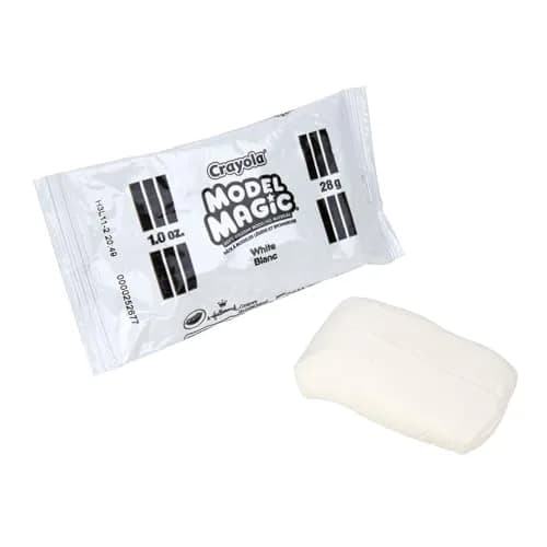 Crayola Model Magic White 75ct | Air Dry Clay Alternative for Kids & Classroom thumbnail 3
