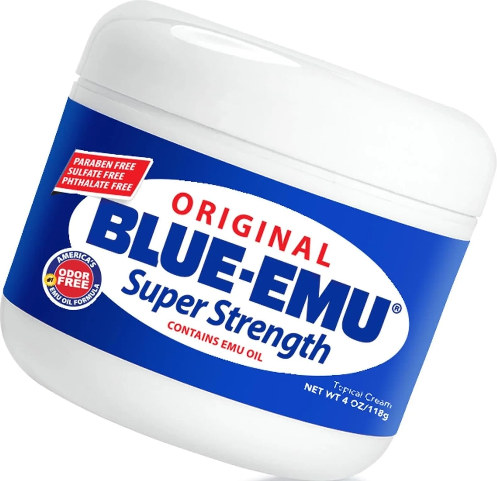 BLUE-EMU Original Super Strength 4 Ounce Cream | Soothing Muscle & Joint Support - main product image