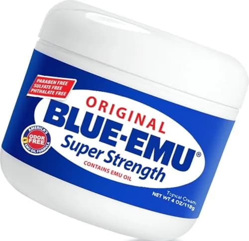 BLUE-EMU Original Super Strength Cream 3.78 L (1 Gallon) | Soothing Muscle & Joint Support — 4 Ounce
