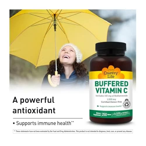 Country Life Buffered Vitamin C 1000 mg | Supports Immunity & Antioxidants (70-120 chars) thumbnail 5