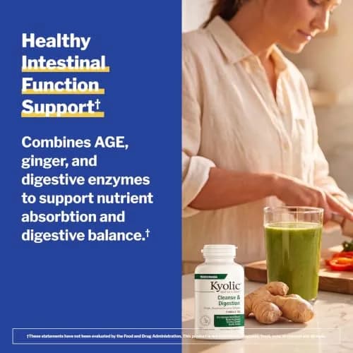 Kyolic Aged Garlic Extract Cleanse & Digestion Formula 102, 200 Capsules | Supports GI Cleansing & Healthy Intestinal Function thumbnail 4