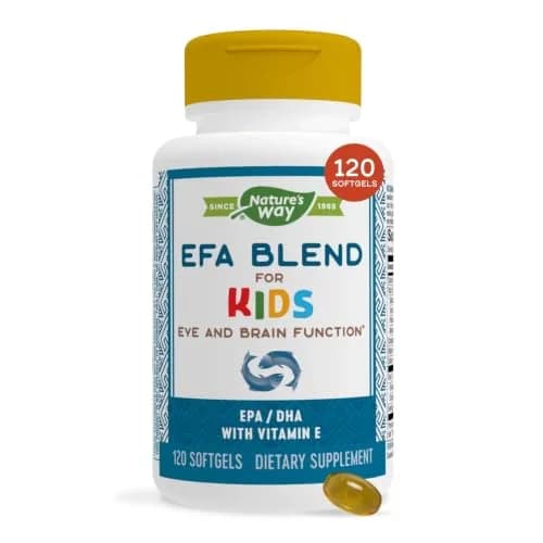 Nature's Way Kids Omega 3 Fish Oil 120 ct | Supports Brain & Eye Function thumbnail 1