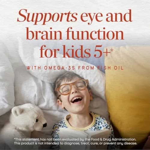 Nature's Way Kids Omega 3 Fish Oil 120 ct | Supports Brain & Eye Function thumbnail 2
