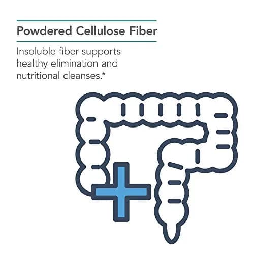 Allergy Research Group Dietary Fiber Cellulose Powder 250 g | Insoluble, Non-Fermentable for Digestion Support thumbnail 3