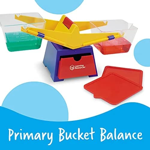 Learning Resources Primary Bucket Balance | STEM Learning Tool for Ages 3+ thumbnail 6