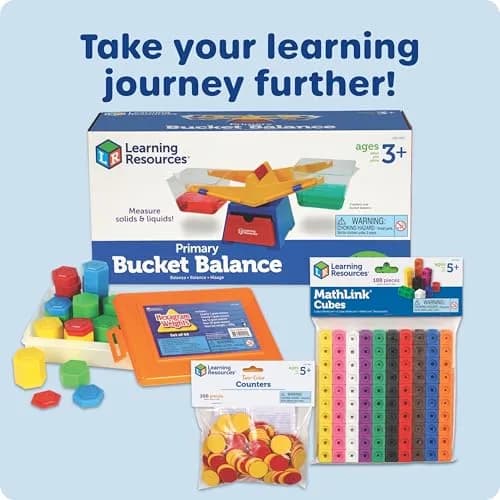 Learning Resources Primary Bucket Balance | STEM Learning Tool for Ages 3+ thumbnail 8