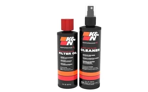 K&N Air Filter Cleaning Kit with Red Filter Oil & Power Kleen Degreaser | 592ml (20 Fl Oz) Cleaner, 1.51 lb Oil thumbnail 1