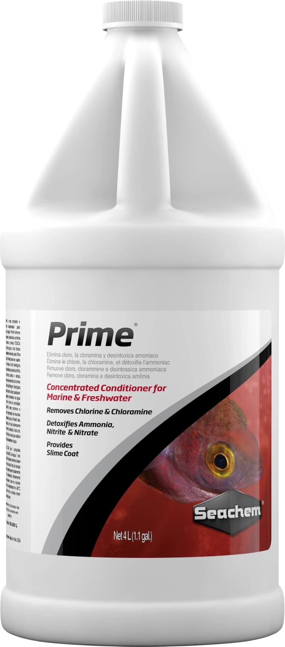 Seachem Prime 3785 mL Fresh and Saltwater Conditioner for Aquariums - main product image