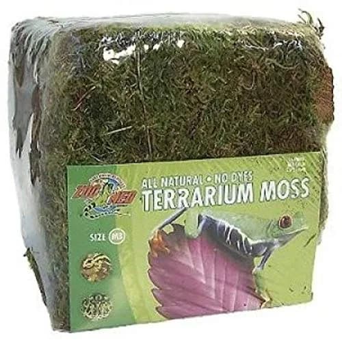 Zoo Med Terrarium Moss 30-40 Gallons | Natural Humidifying Substrate for Reptiles & Amphibians thumbnail 1