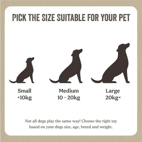 KONG Goodie Bone Natural Rubber Treat-Dispensing Dog Toy Medium | Durable Chew Toy for Dogs thumbnail 5