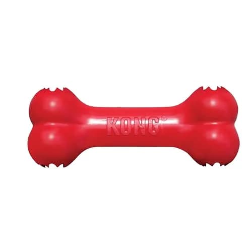 KONG Goodie Bone Natural Rubber Treat-Dispensing Dog Toy Medium | Durable Chew Toy for Dogs thumbnail 1