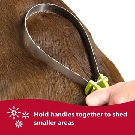 Coastal Pet Safari Dual-Sided Dog Shedding Blade, Medium-Large, 10" x 3.25" | Stainless Steel, Double Sided, Shedding Tool for Thick Coats thumbnail 11