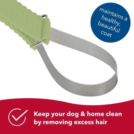 Coastal Pet Safari Dual-Sided Dog Shedding Blade, Medium-Large, 10" x 3.25" | Stainless Steel, Double Sided, Shedding Tool for Thick Coats thumbnail 4
