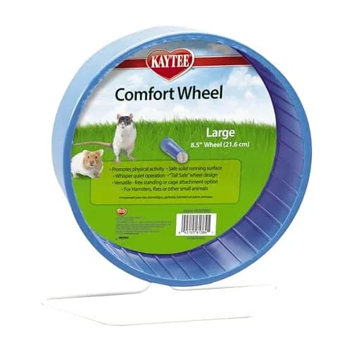 Kaytee Comfort Wheel Large 8.5 Inches | Quiet Exercise for Small Animals thumbnail 7
