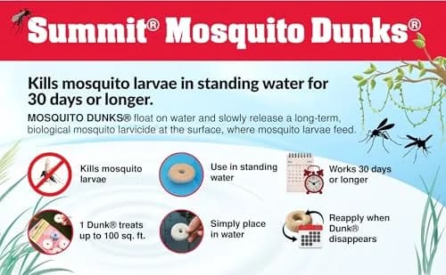Summit Pond Mosquito Dunks 2 Pack | Natural Larvicide for Standing Water thumbnail 8