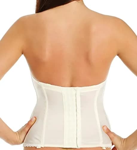 Va Bien Plus Size Satin Bustier 38D | Supportive Hourglass Corset for Women thumbnail 4