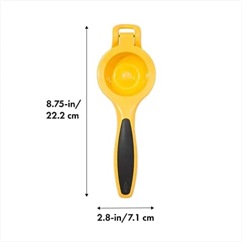 OXO Good Grips Citrus Squeezer | Die-Cast Aluminum Lemon & Lime Juicer, 10-1/2 in L thumbnail 2