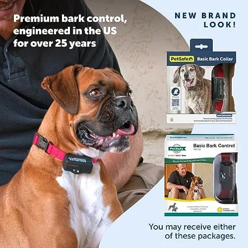 PetSafe Basic Bark Control Collar Adjustable | Safe, Waterproof, 6 Correction Levels (70-120 chars) thumbnail 6