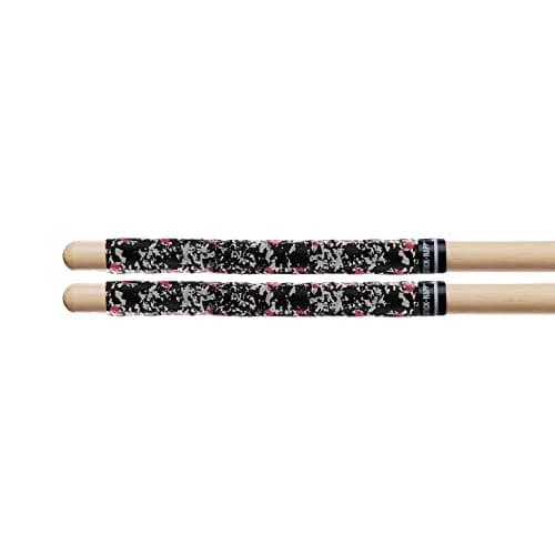 ProMark SR3BLA Stick Rapp Drumstick Wrap, Black Splatter | Non-Slip Grip for Heavy Hitting thumbnail 1