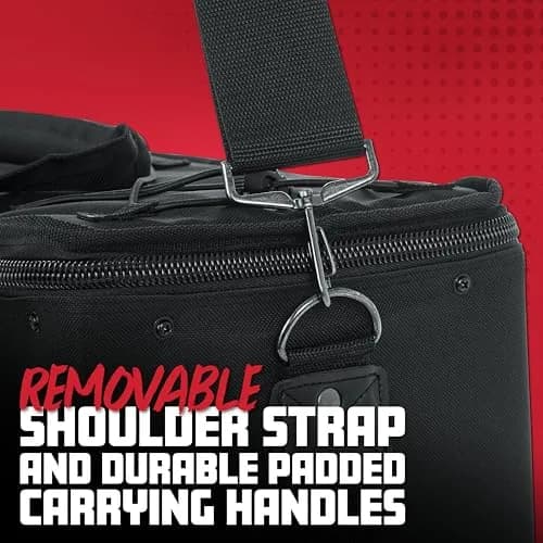 Gator Portable 2U Rack Bag with 14" Rackable Depth | Lightweight & Durable thumbnail 4
