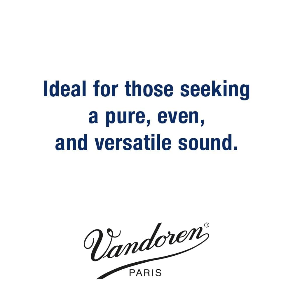 Vandoren CR102 Bb Clarinet Traditional Reeds Strength 2 (10-Pack) | Professional Response & Flexibility - view 2