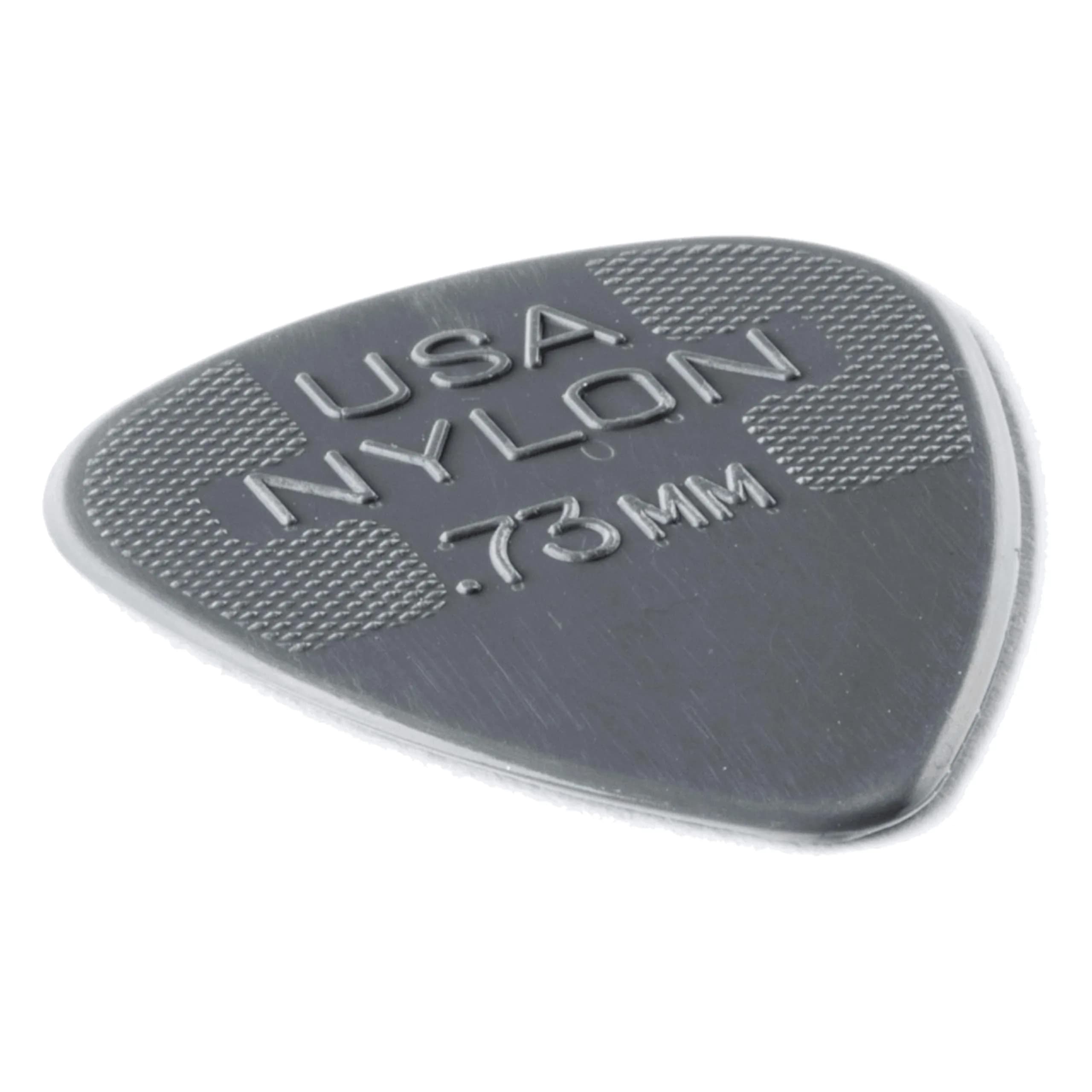 Jim Dunlop Nylon Standard Picks - Gray, .73MM, 12 Pack | Medium Gauge Guitar Picks - view 4