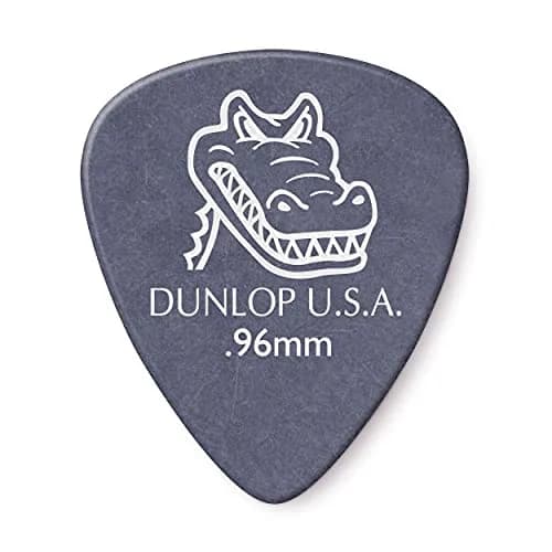 Jim Dunlop Gator Grip® Guitar Picks .96MM Violet Celluloid 12-Pack | Superior Control & Non-Slip Grip thumbnail 1