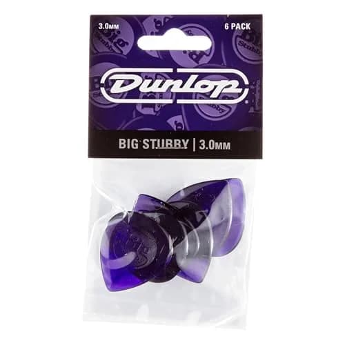 Jim Dunlop Big Stubby Guitar Picks 3.0mm (Pack of 24) | Positive Attack for Fast Licks thumbnail 1
