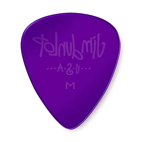Jim Dunlop Gels Purple Medium Pick - 12 Pack | Durable Polycarbonate Plectrums for Guitar thumbnail 2