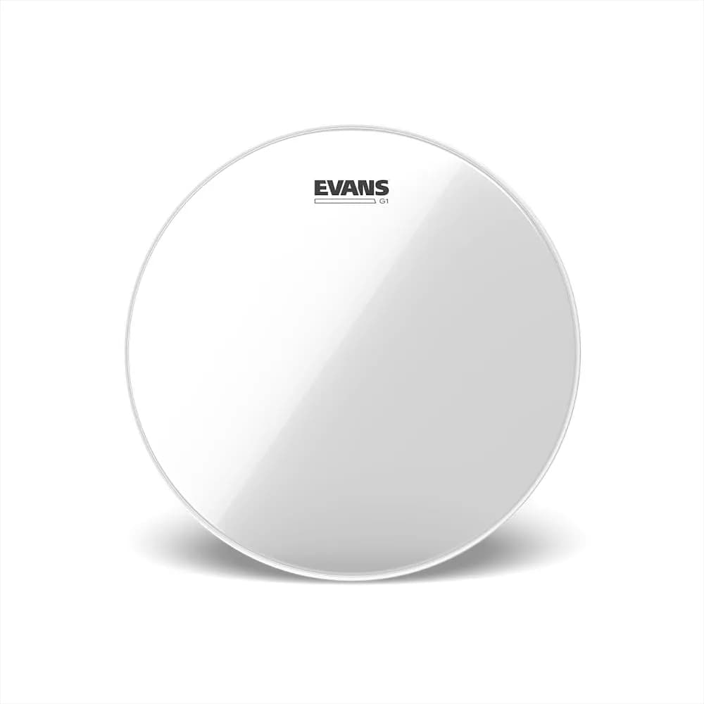 Evans G1 Clear Tom Drumhead 13 Inch | Bright, Open & Expressive Sound — 13 Inch / Clear