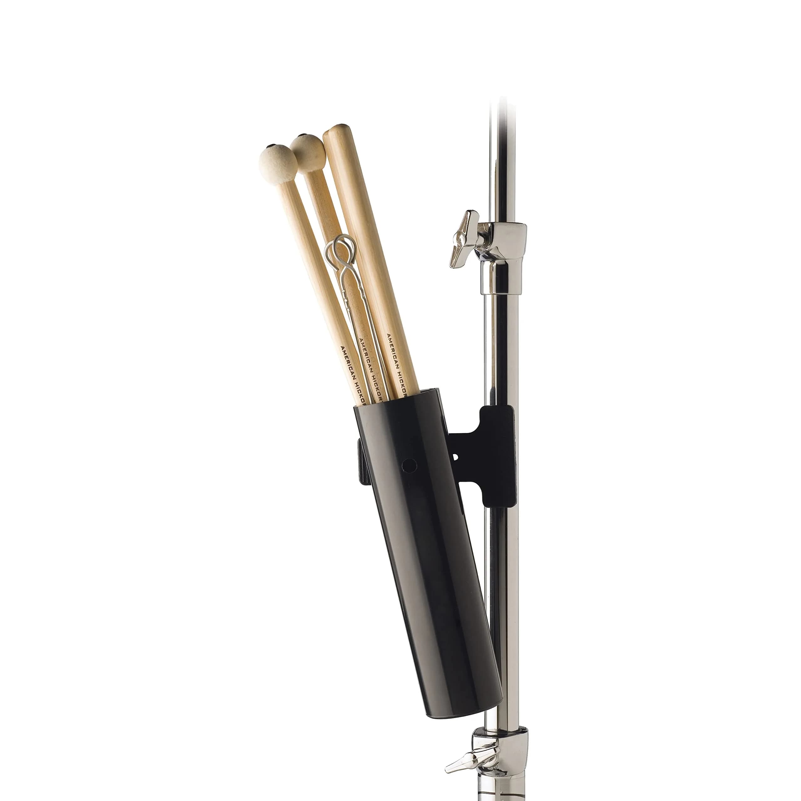 ProMark Quadruple Pair Stick Depot | Holds 4 Pairs, Attaches to Cymbal Stand, Made in USA