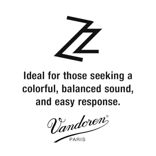 Vandoren ZZ Alto Sax Reeds Strength 3.5; Box of 10 | Jazz Tone & Response thumbnail 2