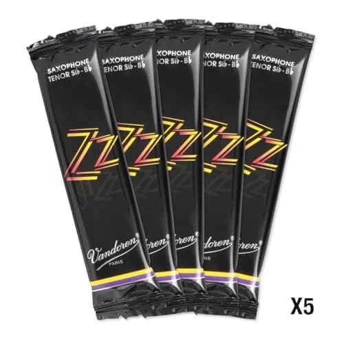 Vandoren SR422 Tenor Sax ZZ Reeds Strength 2 | Bright, Responsive, Durable (70-120c) thumbnail 3