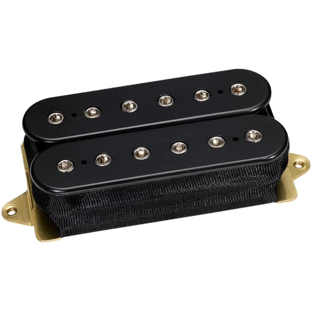 DiMarzio Super Distortion Humbucker Pickup - F-Spaced Black | Classic High-Output Tone for Guitar — Black