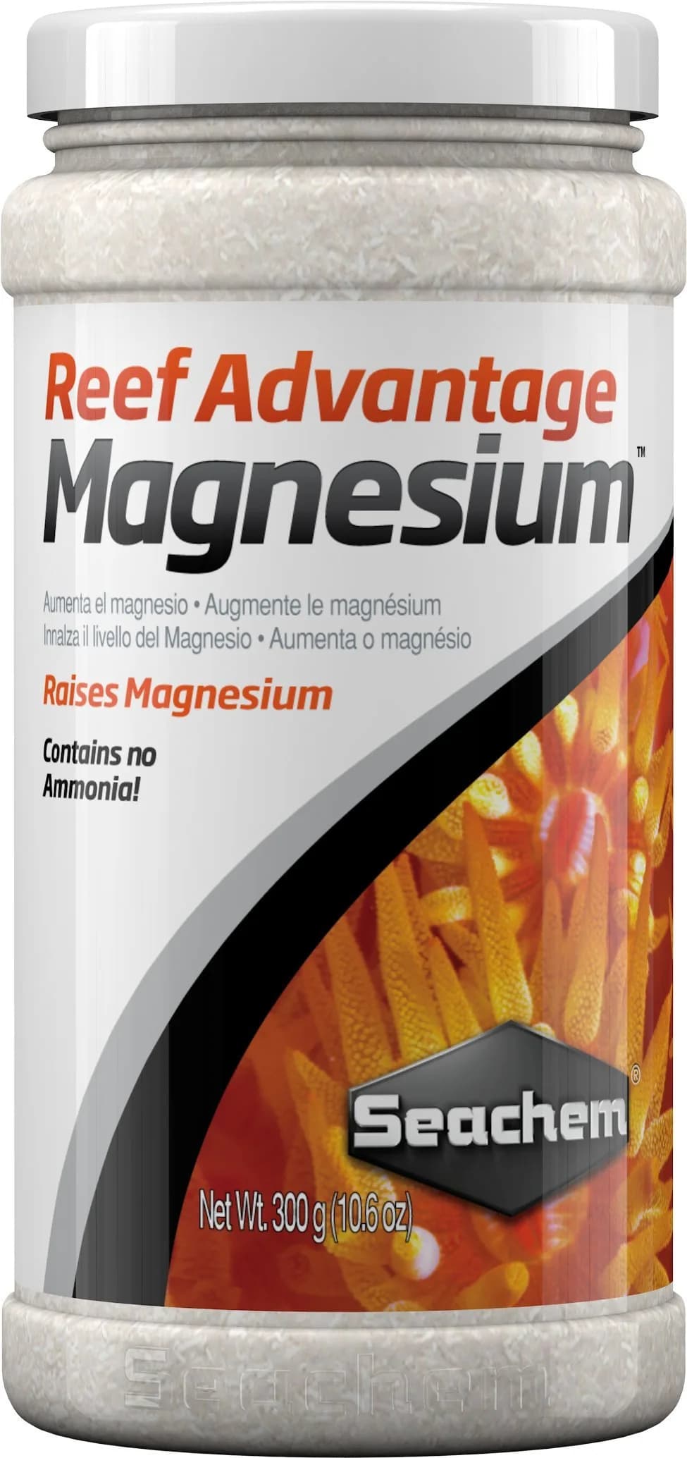 Seachem Reef Advantage Magnesium 300g | Restores Magnesium Levels in Saltwater Aquariums