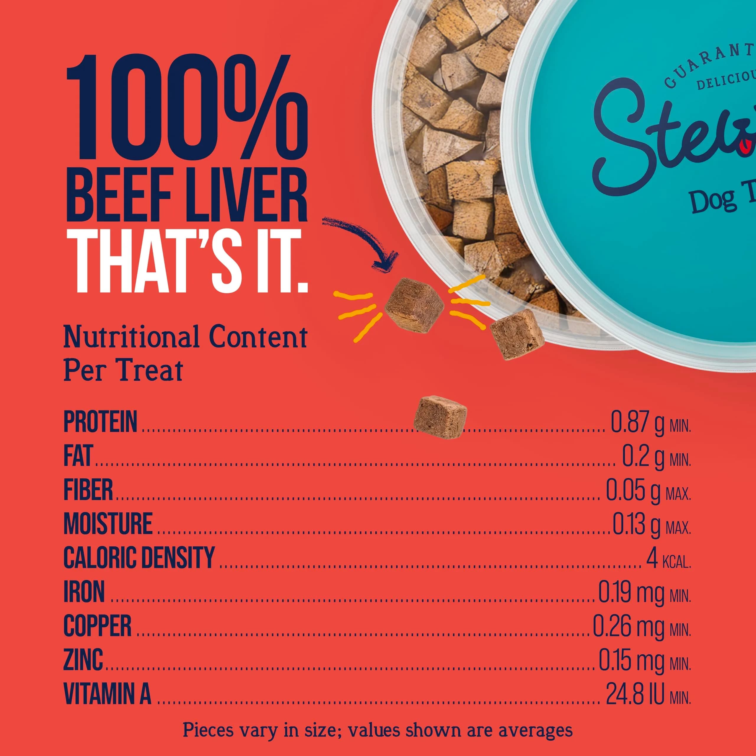 Stewart Freeze Dried Beef Liver Dog Treats 21 oz (595 g) | 100% Pure Protein for Training & Meal Topping - view 7